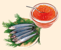 イクラ・あんこうの肝