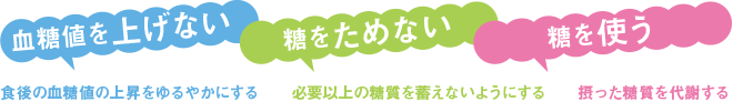 血糖値を上げない&nbsp;ためない&nbsp;糖を使う