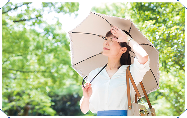 紫外線から目を守る。それが肌を守ることにも!
