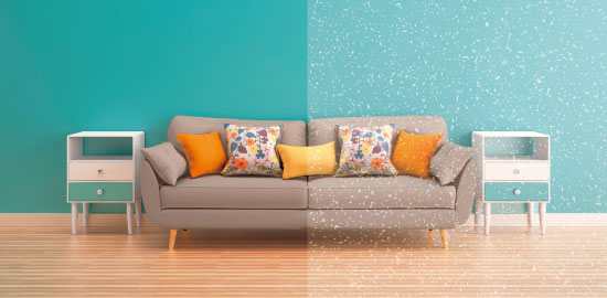 小雪症候群の見え方（イメージ）