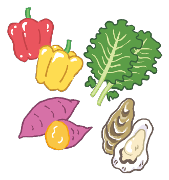 役立つ栄養素を含む食品