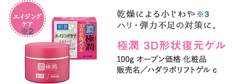 極潤 3D形状復元ゲル