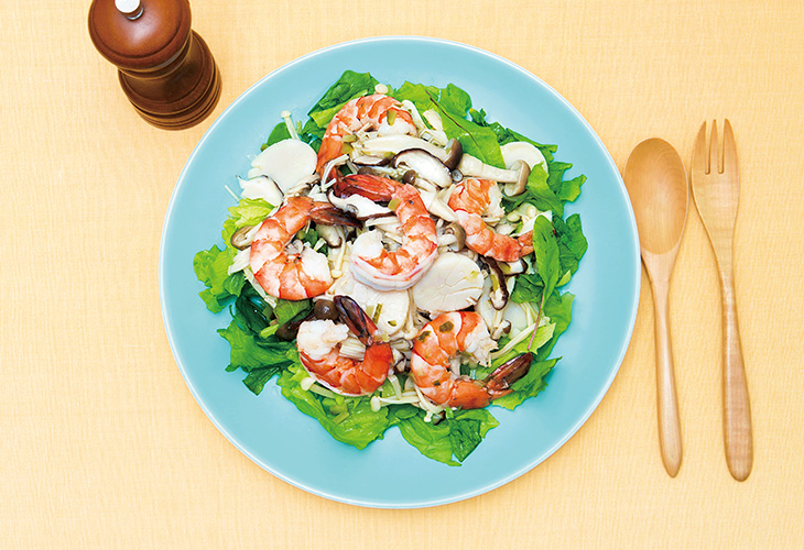 いろいろきのこのマリネサラダ