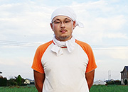 生産者　黒澤雅樹さん（埼玉県深谷市）