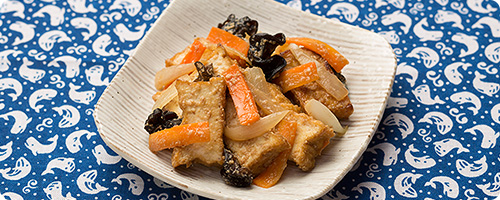 かぼちゃのレモン煮