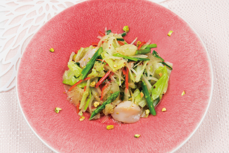 グレープフルーツの爽やかな酸味が◎！