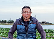 生産者　藤原さん（三重県津市安濃町）