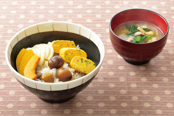 甘栗ご飯どんぶり