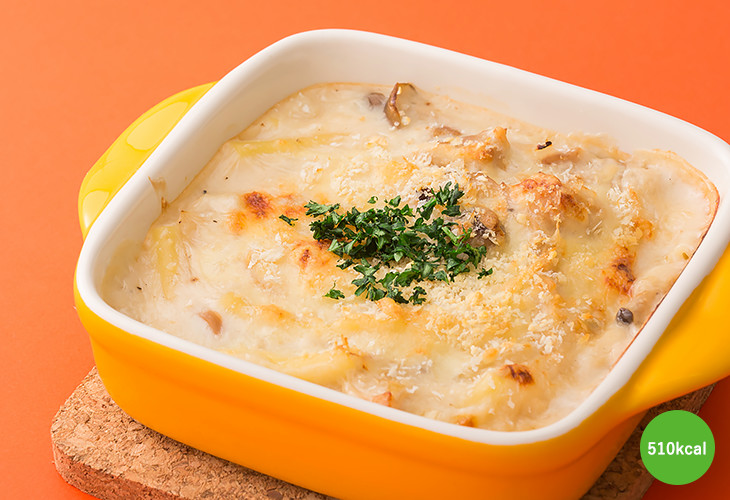 長芋とろとろマカロニグラタン 510kcal