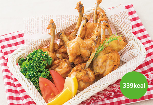 大豆粉のフライドチキン 339kcal