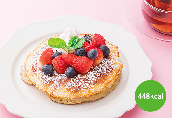 パンケーキ 448kcal