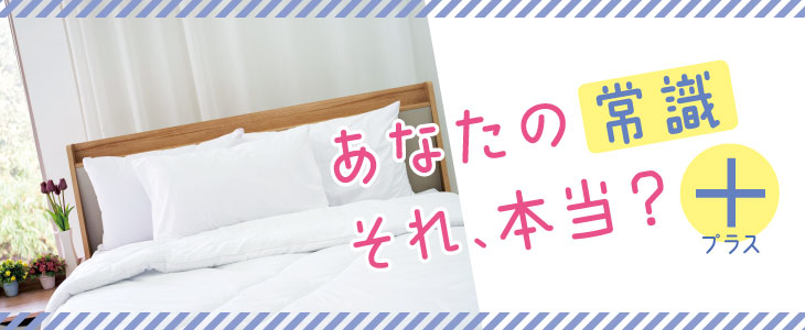 あなたの常識それ、本当？プラス