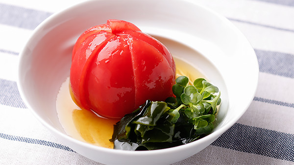 トマトのお浸し
