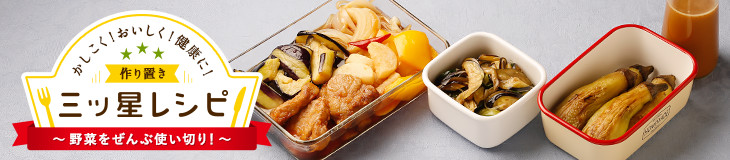 かしこく!おいしく!健康に!作り置き三ッ星レシピ 野菜ぜんぶ使い切り!