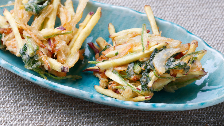 さつまいものかき揚げ