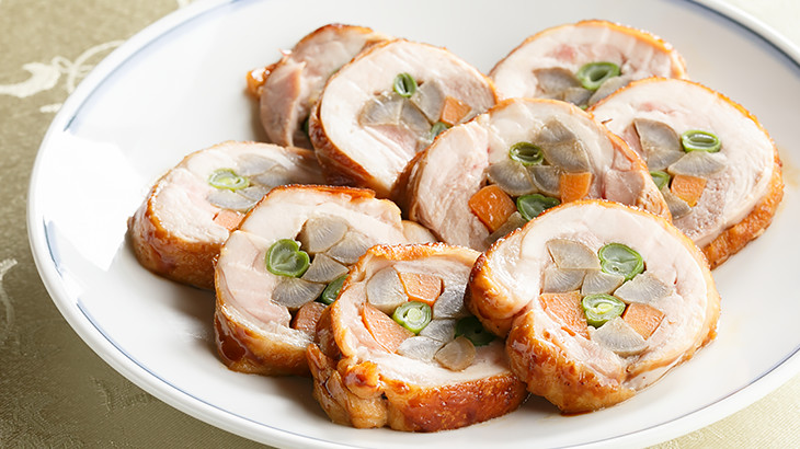 ごぼうの鶏ロール