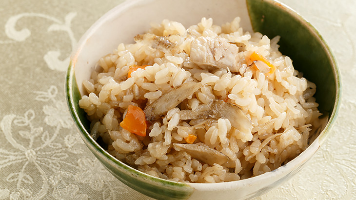 鶏ごぼうごはん