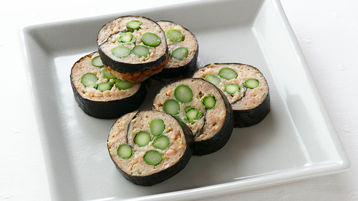 アスパラの海苔ロール