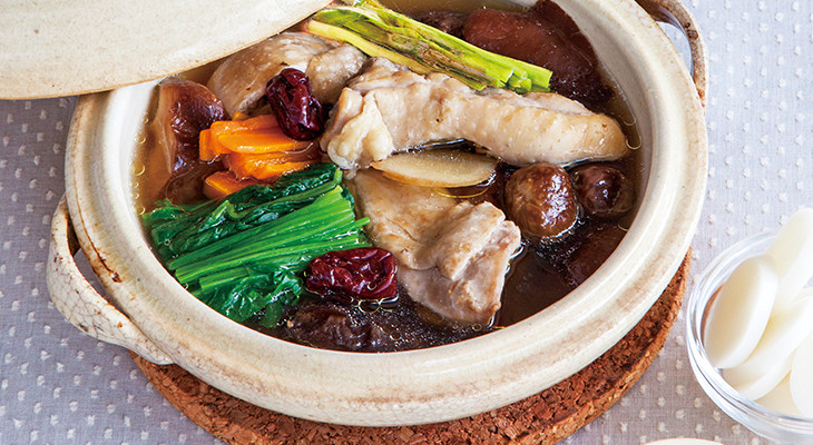 サムゲタン風コラーゲン鍋