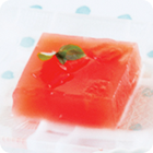果肉入りスイカのゼリー