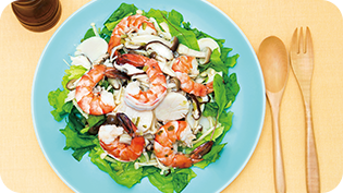 いろいろきのこのマリネサラダ