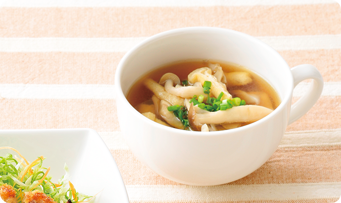 和風きのこスープ