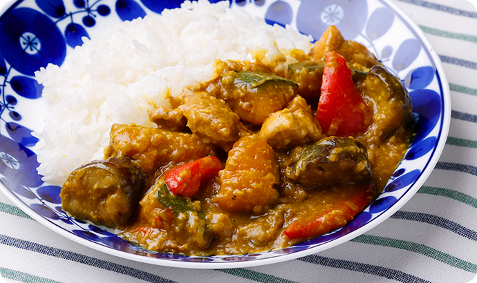 かぼちゃカレー