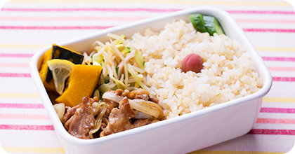 疲労回復にビタミンB1「元気チャージ弁当」