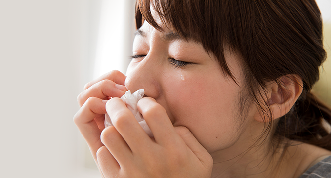 泣きたい時は泣く！がまんはストレスのもと