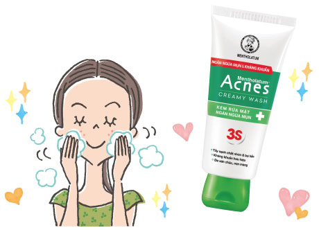 『アクネス』の洗顔フォーム