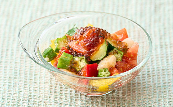 トマトのジュレサラダ