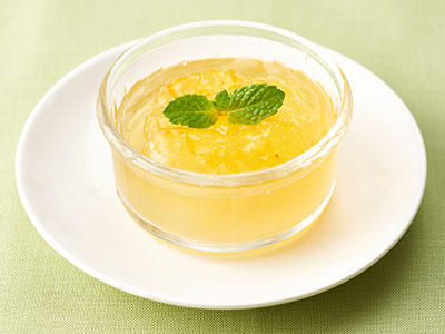 アロエ入りジャスミンゼリー