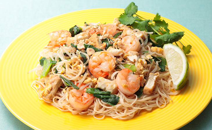 そうめんで本格タイ料理。パッタイ風焼きそうめん