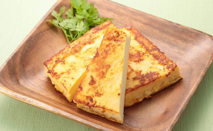 高野豆腐のフレンチトースト風